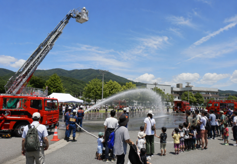 高山市消防フェスティバル2026|放水体験・消防車展示【岐阜県高山市】