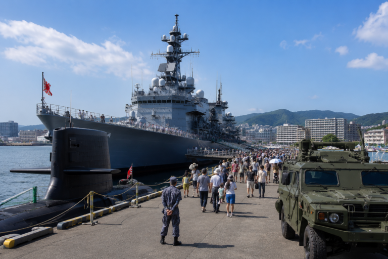 2026 自衛隊みなと祭り｜護衛艦はまぎり・潜水艦・自衛隊車両を一般公開