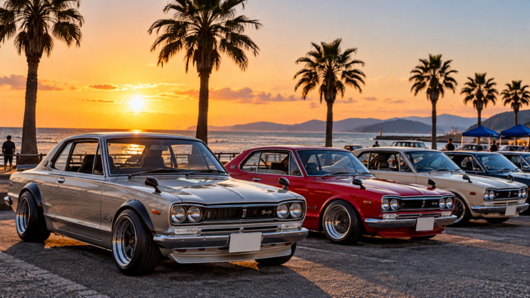 HOT OLD CARS Bayside Meeting 2026｜10月25日 愛知県南知多町で旧車ミーティング開催