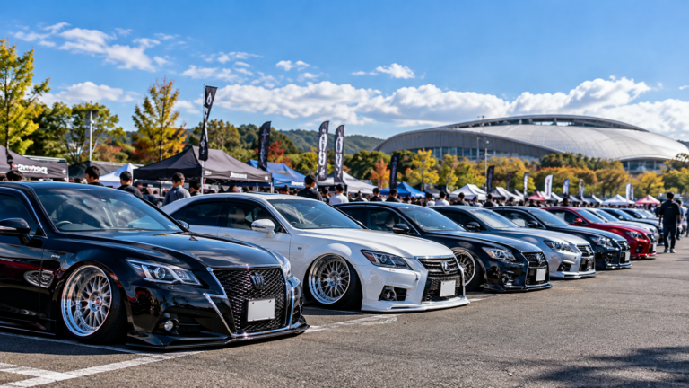 LOWSTANCE-CUP 2026｜10月18日 宮城県グランディ21でカスタムカーイベント開催